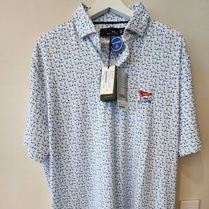 Ralph Lauren 2023 US Open Ball and Club Airflow Golf Polo Shirt